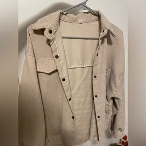 Soft button up long sleeve